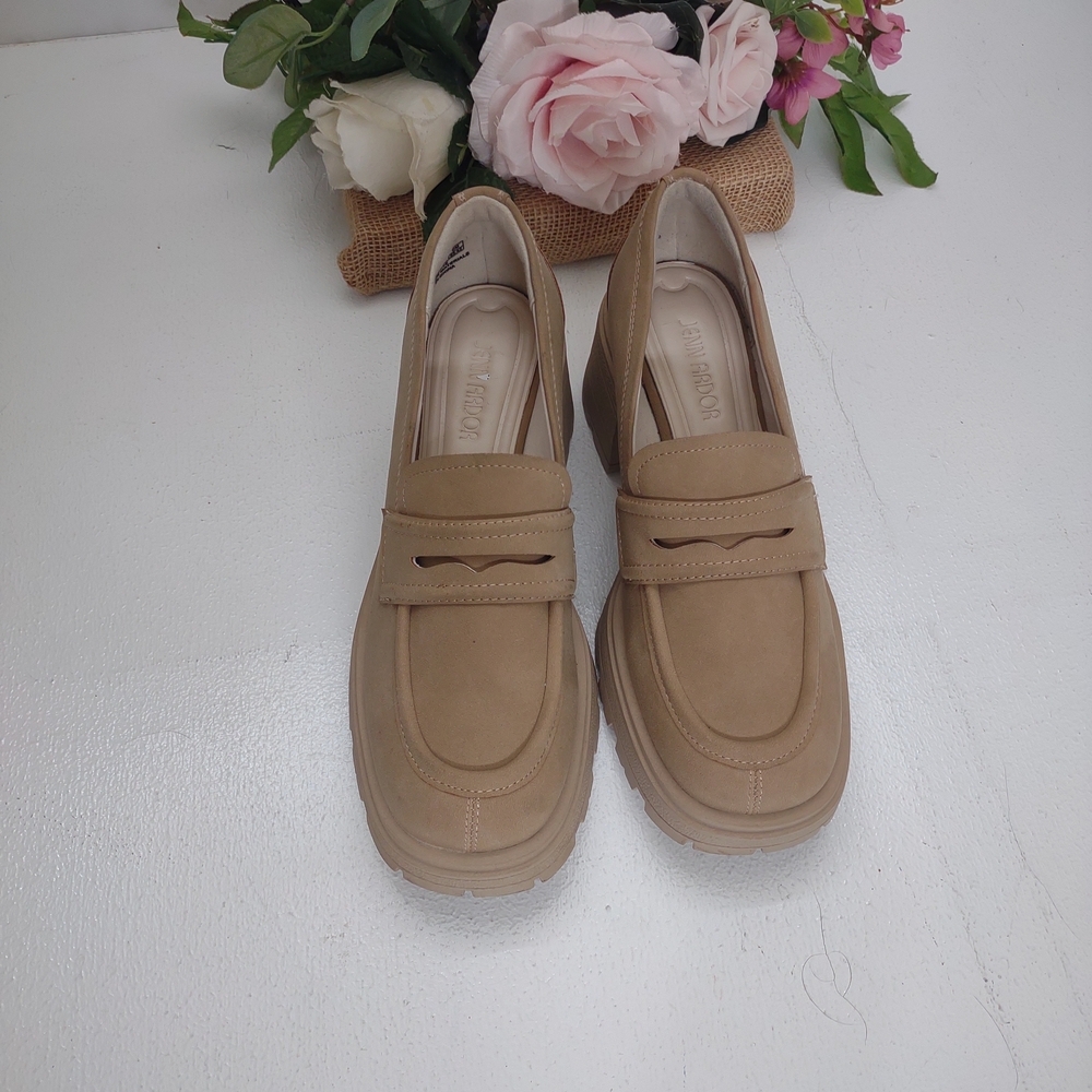Women's Tan Loafers